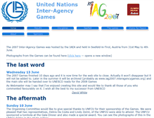 Tablet Screenshot of iag2007.interagencygames.org